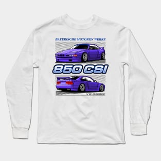 BMW 850 CSi Long Sleeve T-Shirt